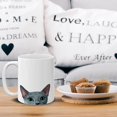thumbnail image 5 of WIRESTER 11 Oz Ceramic Tea Cup Coffee Mug, Russian Blue Cat, 5 of 7