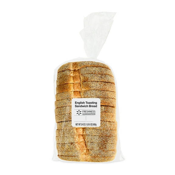 Freshness Guaranteed English Toasting Sliced Loaf, 24 oz, 1 Loaf