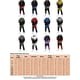 thumbnail image 2 of Bellella Conjuntos de jogger para hombre Sudaderas de dos piezas + Trajes de pantalón Conjunto de chándal con capucha Sudaderas con capucha informales Sudadera de 2 piezas Ropa de salón, 2 of 6