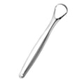 thumbnail image 3 of 2pcs Tongue Brush Large Opening Tongue Scraper [Silver], 3 of 5