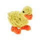 thumbnail image 1 of Juguete de masticar para perros en forma de pato, cuerda de algodón trenzada duradera para limpiar los dientes, color amarillo, 1 of 7