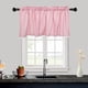 thumbnail image 1 of Cortinas Cortas para primera , Medias Filas de Ventanas Medias Cortinas para Dormitorios, Filas de Privacidad para Ventanas, Cortinas Rosa 150x60cm Macarena Cortina de nivel de ventana, 1 of 8