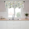 thumbnail image 5 of Retro Kitchen Curtains Wildflower 54x18 in Boho Rod Pocket 1 Panel Spring Floral Blackout Drapes Vine Windows Treatment Valances Bathroom Bedroom Living Room Decoration, 5 of 6