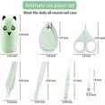 thumbnail image 2 of 5-in-1 Baby Nail Kit, Baby Nail Clippers Set with Cute Case, Nail Clipper, Scissors, Tweezers, Glowing Ear Scoop, Baby Nail File for Newborn, Infant, 2 of 4