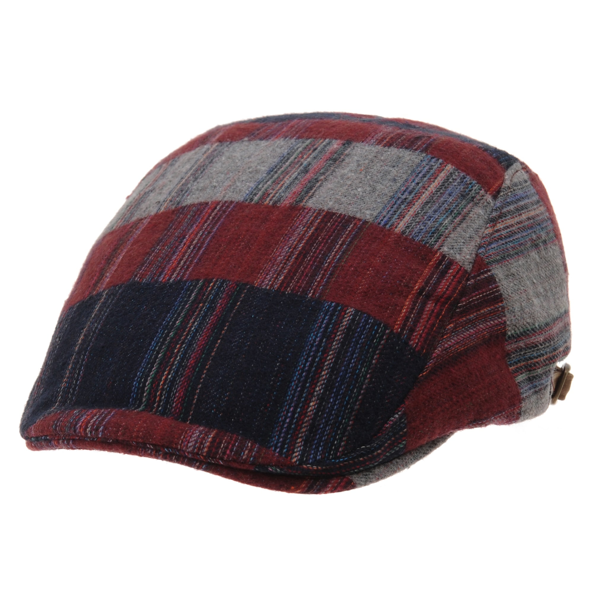 knitted flat cap