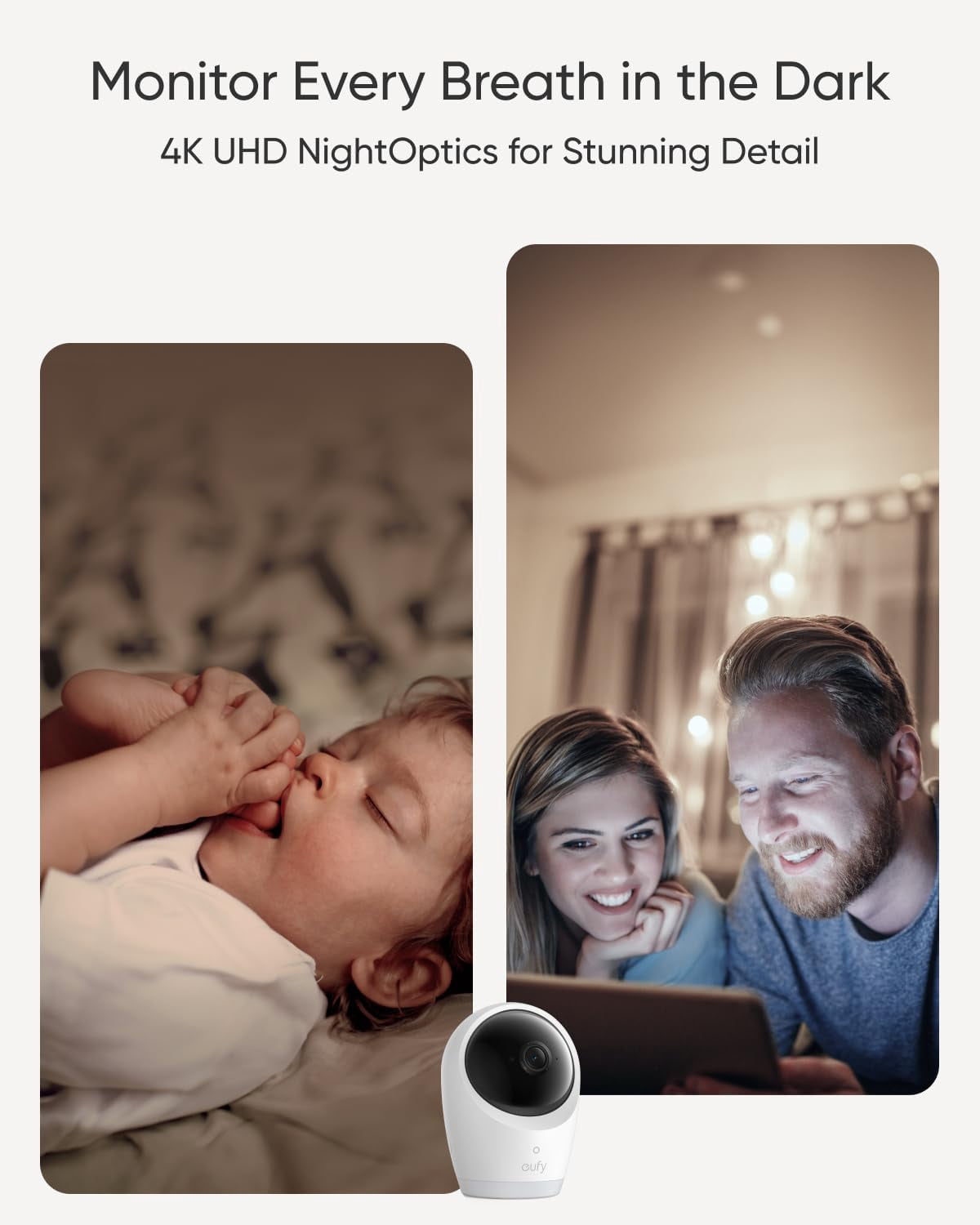 eufy Baby Monitor E21 with 4K UHD Camera