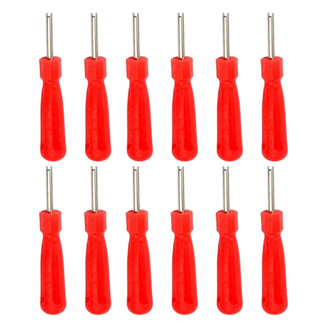 OUNONA 12Ud Herramienta Para Reparación De Válvulas En Y Motocicleta Color Rojo