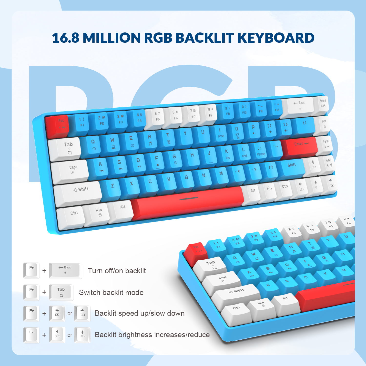 ZIYOULANG T8 60% Mechanical Gaming Keyboard photo 6