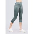 thumbnail image 2 of Women's Workout Capri Length Leggings Pants, 2 of 5