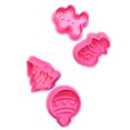 thumbnail image 2 of Yuarrent 4 unids/set molde de pastel portátil reutilizable lavable reemplazo Navidad temática hornear galleta molde herramientas Accesorios Herramientas y accesorios para hornear, 2 of 6