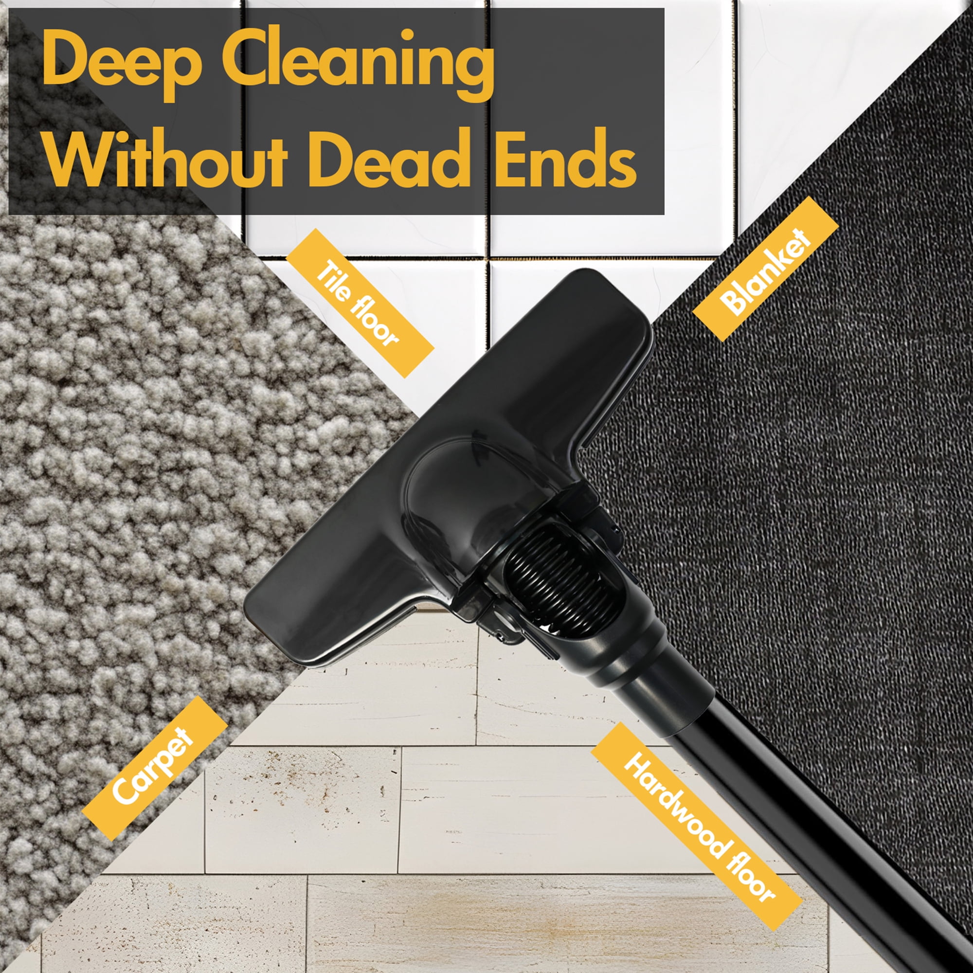 Cordless Vacuum Cleaner for Dewalt 20V MAX Battery, Handheld Vacuum Cleaner for Home Car Hardwood Floor Carpet, Portable Shop Vacuum with Washable HEPA Filter & Charging & Battery