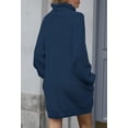 thumbnail image 3 of LAICAIW Robe Chandail Longue Ample à Col Roulé Oversize pour Femmes, 3 of 7