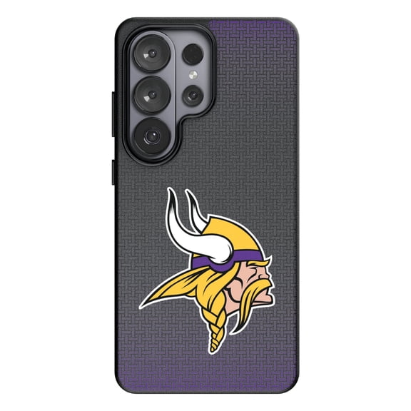 Keyscaper Minnesota Vikings Linen Galaxy Magnetic Bump Case
