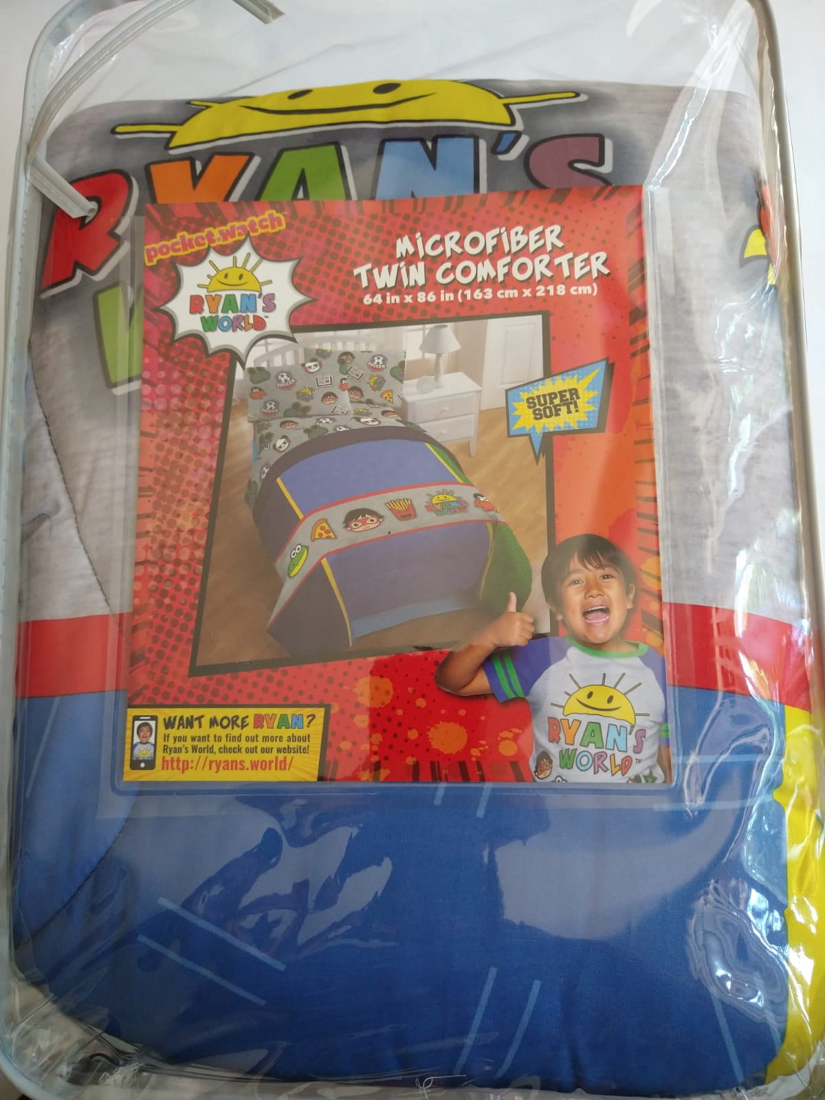 Ryan's World Twin Comforter