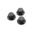 thumbnail image 2 of Soidarity 3 Pieces Guitar Knobs Small Spare Volume Control Fitting Fittings Replacing Parts Music Tone Caps Part Knob Guitars Instrument Type3 NO3, 2 of 6