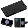 thumbnail image 4 of for 6.2" Samsung S9 + PLUS Galaxy S9+ PLUS Case Phone Case Hybrid Fold Wallet Kick Stand Pouch Pocket Purse Grip Texture Screen Flip Cover Black, 4 of 4