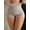 Apricot, variant on Women's High Waist Tummy Control Underwear With Butt Lifter For Postpartum And Shaping