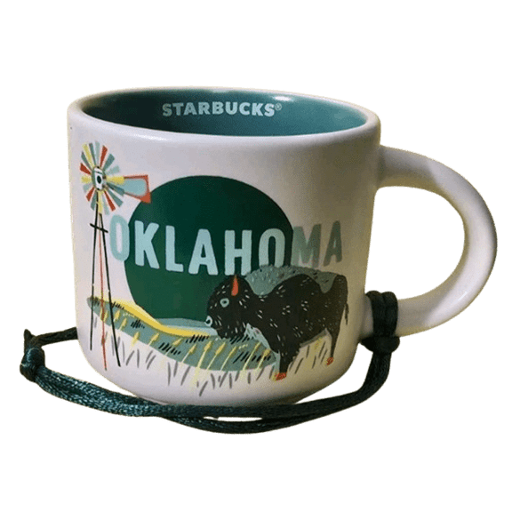 Starbucks Discovery Series Mini Espresso Demitasse 2oz Coffee Mug - Oklahoma