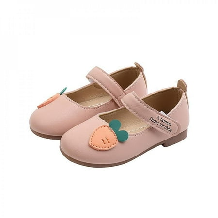 

Spring and Autumn Children Girls Princess Shoes Little Girl Soft Sole Carrot Single Shoes Fashion Casual Shoes