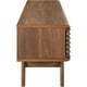 thumbnail image 5 of Modway Render Mid-Century Modern Low Profile 59 Inch TV Stand in Walnut Tv Cabinet Living Room Furniture My Lux Decor Round, 5 of 7