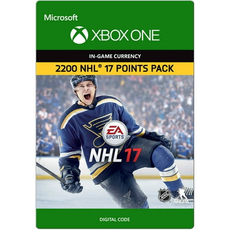 Xbox One NHL 17 Ultimate Team NHL Points, 2200