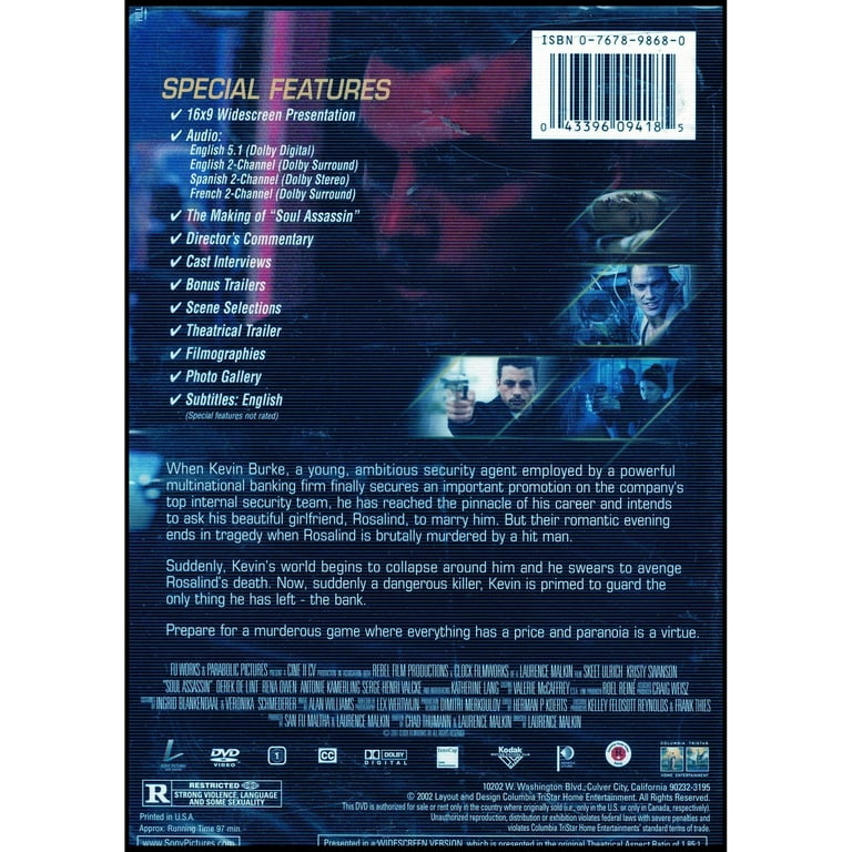Lionsgate - Soul Assassin [DIGITAL VIDEO DISC] - Walmart.com
