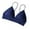 Blue, variant on Sokhug Women's Triangle Bralette Soft Cup Wireless Bra Smooth Comfortable Wire Free Bra Top