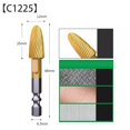 thumbnail image 1 of Fraise Rotative à Fente Simple et Double pour Perceuse Diamètre de Tige 6.3Mm, 1 of 7