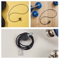 thumbnail image 6 of 2pcs Steel Fitness Cable Attachments, 4.59ft Length, 5mm Thick Replacement Cables for Gym Pulley Systems and Weight Stack Machines, 6 of 9