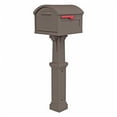 thumbnail image 1 of Gibraltar Mailboxes GHC40M01 Grand Haven Decorative Package Mailbox, Extra Large, Mocha, 1 of 4