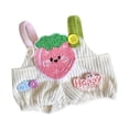 thumbnail image 1 of Pantalones con tirantes para muñecos de peluche, adorables tirantes para figuras de peluche de Dress up Alive, para muñecas de 7,87 pulgadas Fresas, 1 of 8