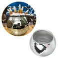 thumbnail image 2 of Large Beverage Tub Discos Mirrored Ice Bucket Drink Coolers Champagnes Bucket Party Decorations Drinkware, 2 of 9