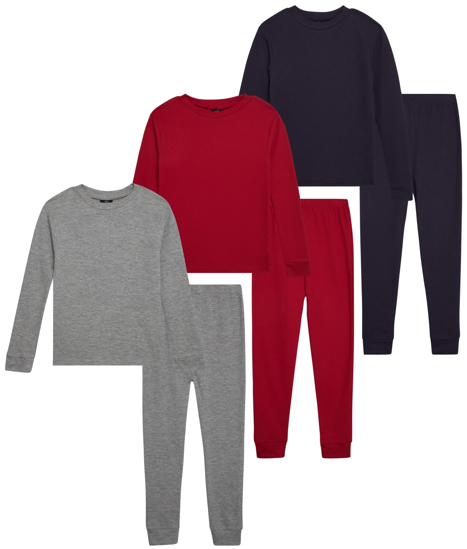 Heather Grey/Red/Navy