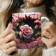 thumbnail image 5 of Regalos para Parejas Día de San Valentín Rosa Roja Familia Taza de Café Regalo para Parejas Día de San Valentín Regalos para Parejas, 5 of 7