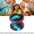 thumbnail image 3 of Yoyo Professionnel Non Réactif, Balle Yoyo en Alliage à Poids Équilibré et Rotation Stable avec Roulement Concave, Gant et 3 Cordes Yoyo, Tour en Métal Yoyo pour Adultes, Enfants, Débutants, 3 of 8