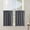 Grey, variant on General Gray Curtains for Kitchen Window Over Sink,Window Treatments Short Black Out Curtains for Living Room Windows,42 x 24 Inch Length,Dark Grey