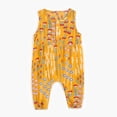 thumbnail image 2 of Mamelucos Gibobby para Bebé niño polar recién nacido mono de verano estampado de amor Floral Amarillo 18-24 Meses, 2 of 5