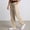 Khaki, variant on Bcfgryg Men's Casual Pants Comfortable Stretch Knit Pants With Elastic Waistband For Daily Wear Home Outdoor Walking Straight Leg Design Men’s Casual Pants Black L