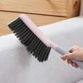 thumbnail image 2 of Pedty Dust Brush Hand Broom Bench Brush with Long Wood Handle Whisk Broom Soft Bristle Brush for Cleaning Clothes, Sofa, Bed Sheets and Carpet,, 2 of 4