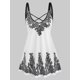 thumbnail image 1 of Tallo de tanque de impresión tribal de tamaño más grande Rosegal Camisetas sin mangas de talla grande, 1 of 5