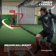 thumbnail image 5 of PowerNet Launch F-lite Pro Baseball & Softball Pitching Machine, Breaking Ball Bracket, Variable Speed Up to 90 MPH, Batting Practice Ball Launcher (F-lite Pro), 5 of 6