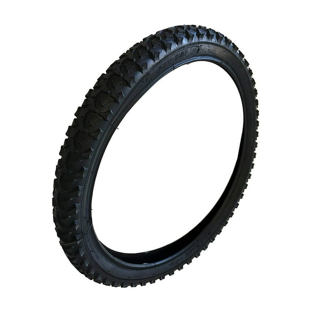 Heavy Duty Bicycle tire Flat Bike Tire Replacement Tire Part Repair Black Color (26 Inch