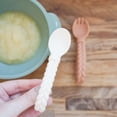 thumbnail image 3 of Itzy Ritzy Sweetie Spoons - Buttercream/Toffee - 2ct, 3 of 5
