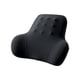 thumbnail image 2 of Cojín lumbar, almohada de apoyo, almohadilla para silla para descansar, dormir, reclinable negro, 2 of 9