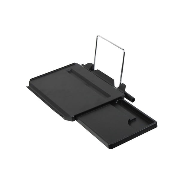 Escritorio Para Volante De Coche, Escritorio Multifuncional Para Ordenador Portátil, Bandeja De Almacenamiento Para Coche Con Cajón Para Comer, Estudio Y Trabajo Inevent VI005058-00
