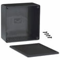 thumbnail image 1 of 1591UBK - PROJECT BOX 4.7X4.7X2.3IN PLAS BLACK, 1 of 1