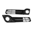 thumbnail image 1 of Cubierta de bisel para rejilla de luz antiniebla inferior del parachoques delantero del automóvil para 2012 2013 2014, color negro, 1 of 5