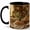 Black, variant on Rustic Bread Kitchen 11oz Ceramic Mug, Cottage Baking Coffee Cup