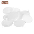thumbnail image 3 of Uxcell 10Pack 40mm(1-9/16") Dia Plastic Concealed Hinge Hole Cover Hole Plugs, White, 3 of 6