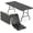 Gray-tree, variant on 8FT Heavy Duty Folding Table,Fold-in-Half Portable Plastic Utility Table with Carry Handle&Locking Legs,Indoor Outdoor Table for Party,Tailgate,BBQ,Camping,Events,Backyard Dining–Black